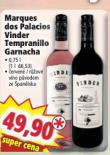 MARQUES DOS PALACIOS VINDER TEMPRANILLO GARNACHA