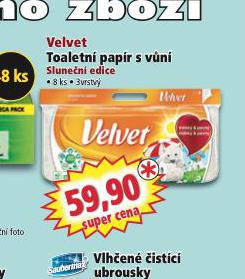 VELVET TOALETN PAPR