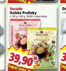 SOCADO ITALSK PRALINKY