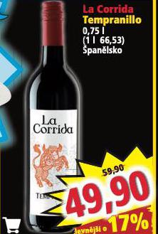 LA CORRIDA TEMPRANILLO