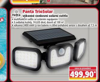 PANTA TRIOSOLAR
