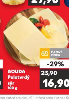 GOUDA POLOTVRD SR