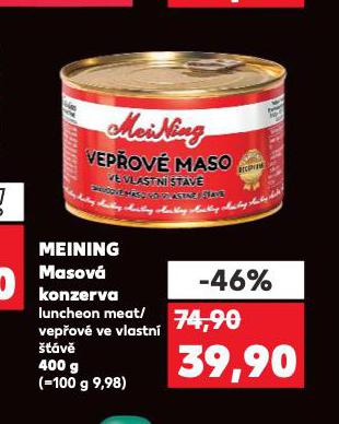 MEINING MASOV KONZERVA