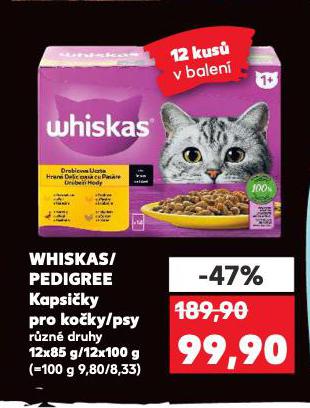 WHISKAS KAPSIKY PRO KOKY