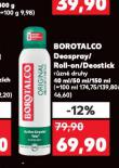 BOROTALCO DEOSPRAY / ROLL-ON / DEOSTICK