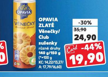 OPAVIA ZLAT VNEKY / SUENKY