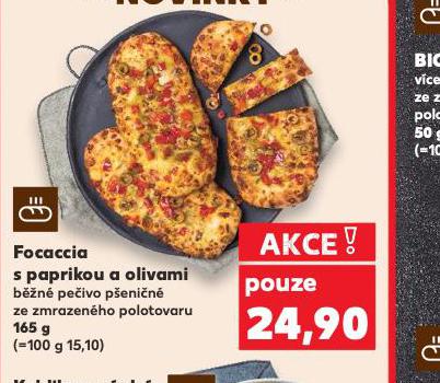 FOCCIA S PAPRIKOU A OLIVAMI