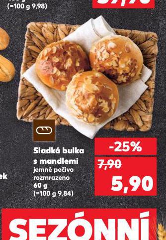SLADK BULKA S MANDLEMI