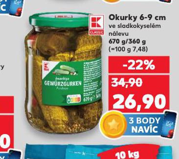OKURKY 6-9 CM