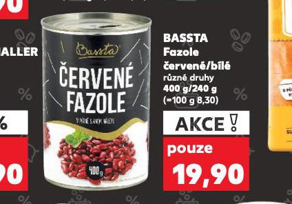 BASSTA FAZOLE ERVEN / BL