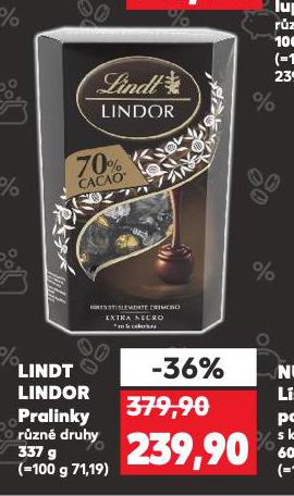 LIND LINDOR PRALINKY