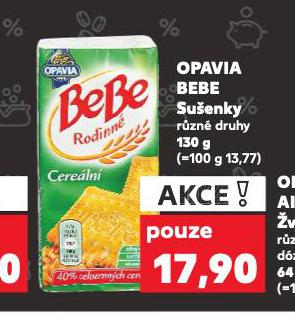 OPAVIA BEBE SUENEKY