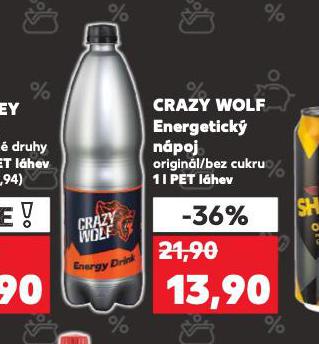 CRAZY WOLF ENERGETICK NPOJ