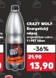 CRAZY WOLF ENERGETICKÝ NÁPOJ