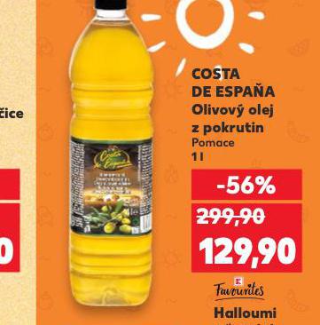 COSTA DE ESPAA OLIVOV OLEJ