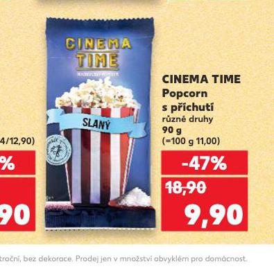 CINEMA TIME POPCORN S PCHUT