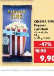CINEMA TIME POPCORN S PŘÍCHUTÍ