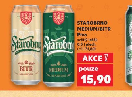 PIVO STAROBRNO MEDIUM / BITR
