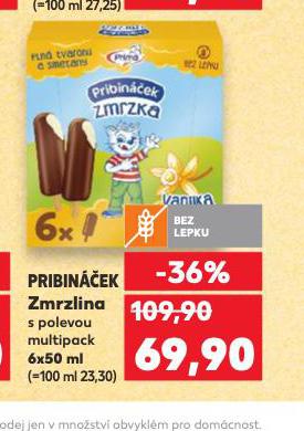 PRIBINEK ZMRZLINA
