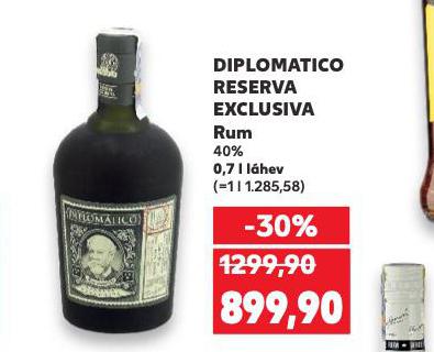 DIPLOMTICO RESERVA EXCLUSIVA RUM