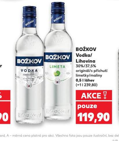 BOKOV VODKA / LIHOVINA