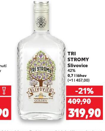 TRI STROMY SLIVOVICE