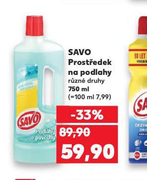 SAVO PROSTEDEK NA PODLAHY