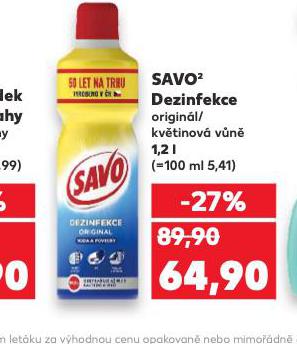 SAVO DEZINFEKCE