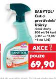SANYTOL ČISTÍCÍ PROSTŘEDEK / UTĚRKY