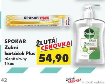 SPOKAR ZUBN KARTEK PLUS
