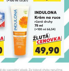 INDULONA KRM NA RUCE
