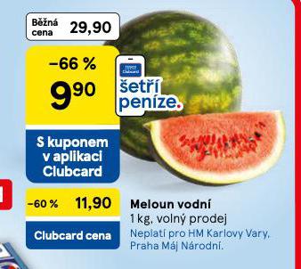 MELOUN VODN