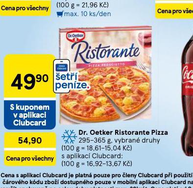 DR. OETKER PIZZA RISTORANTE