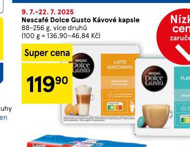 NESCAFE DOLCE GUSTO KVOV KAPSLE