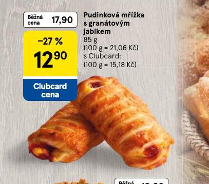 PUDINKOV M͎KA S GRANTOVM JABLKEM