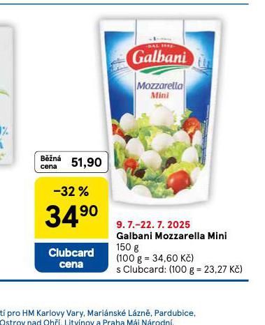 GALBANI MOZZARELLA MINI