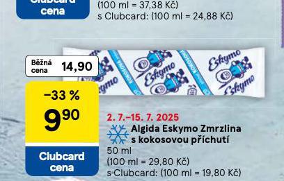 ALGIDA ESKYMO ZMRZLINA S KOKOSOVOU PCHUT