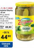 ZNOJMIA OKURKY 7-9 CM