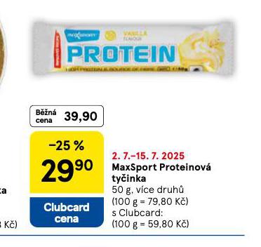 MAXSPORT PROTEINOV TYINKA
