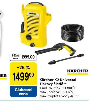 KRCHER UNIVERSAL TLAKOV ISTI