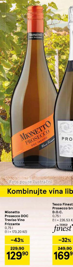MIONETTO PROSECCO DOC TREVISO VINO FRIZZANTE