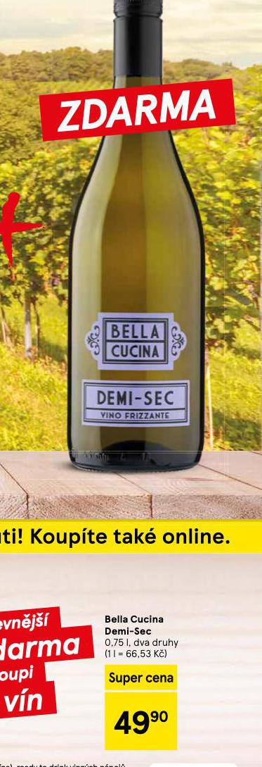 BELLA CUCINA DEMI-SEC