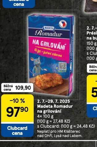 MADETA ROMADUR NA GRILOVN