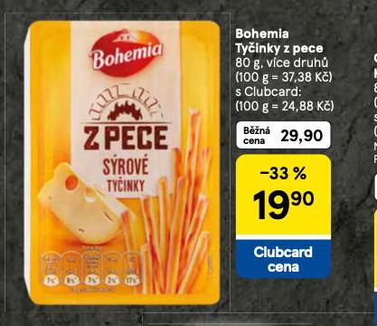 BOHEMIA TYINKY Z PECE