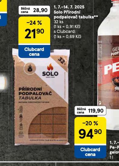 SOLO PRODN PODPALOVA
