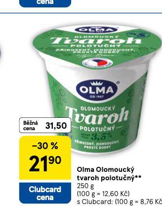 OLMA OLOMOUCK TVAROH POLOTUN