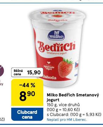 MILKO BEDICH SMETANOV JOGURT