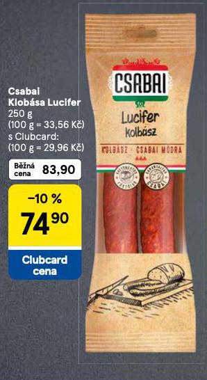 CSABAI KLOBSA LUCIFER