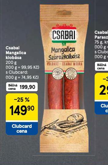 CSABAI MANGALICA KLOBSA