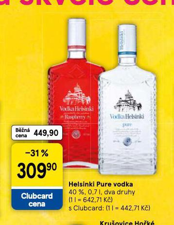 HELSINKI PURE VODKA